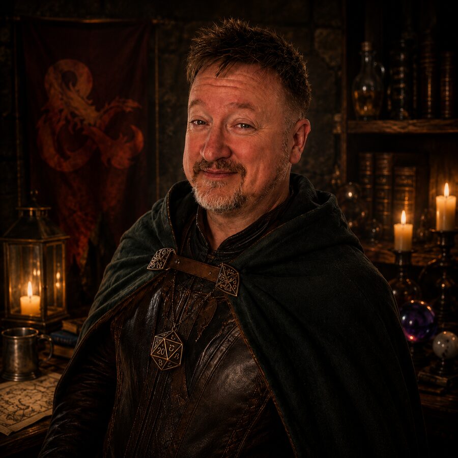 Jamie, Dungeon Master and composer at Sense & Flow Events